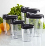 5pcs Pourable Kitchen Storage Containers Set