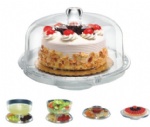 Multifunctional Acrylic Cake Stand with Cover