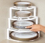 Palstic plate organizer